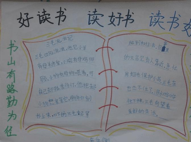 2020年爱读书主题手抄报