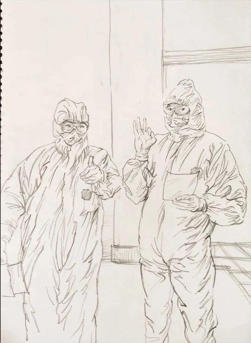 律动的生命线(之七)——全国美术家抗击疫情网络速写