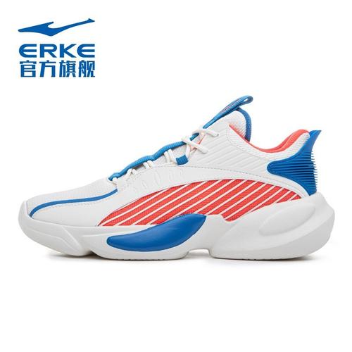 高帮耐磨防滑运动球鞋新品战靴训练水泥地运动鞋鸿星尔克男篮球鞋
