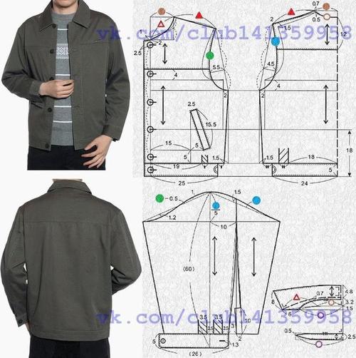 华人捕鱼:图纸集 | 50张 实用款式裁剪图及欧美时装款式纸样整理(含