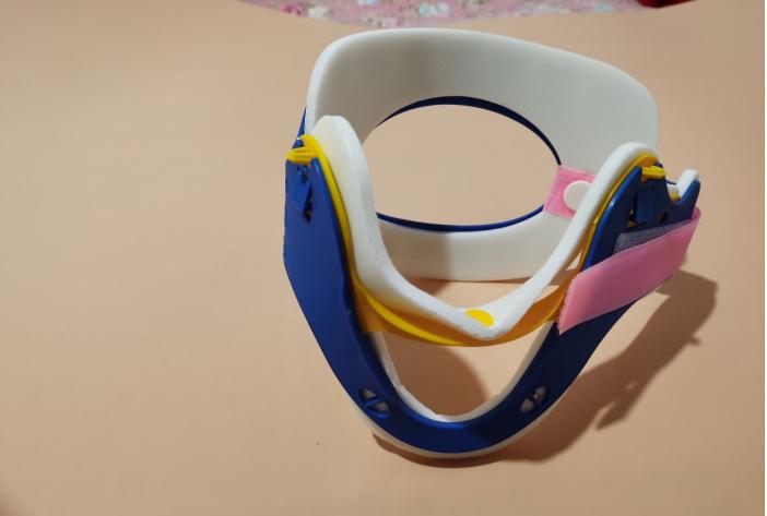 儿童颈托斜颈矫正器小孩宝宝歪脖矫形纠正偏头测斜视