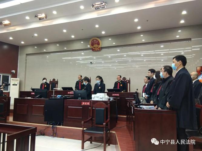 中宁县人民法院公开开庭审理被告人吴建华等19人组织