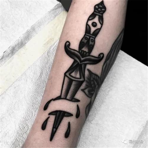 暗黑风格纹身图案