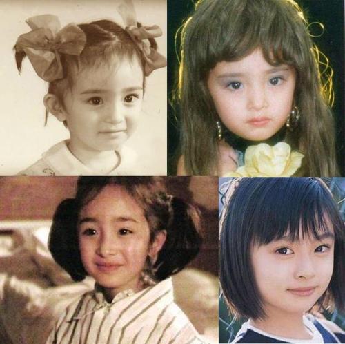 女明星童年照片大全