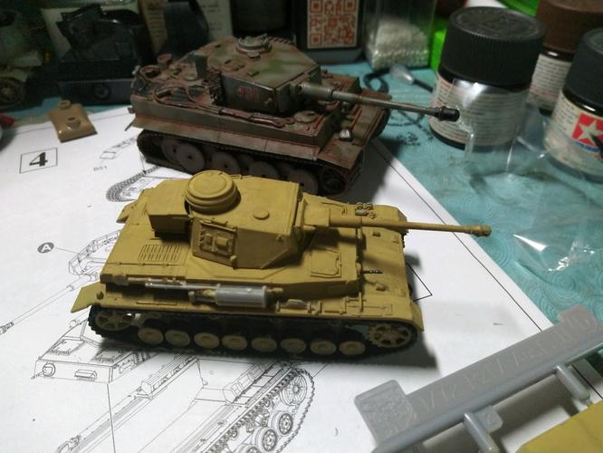 kpfw.iv ausf.h四号战车h型1:72模型