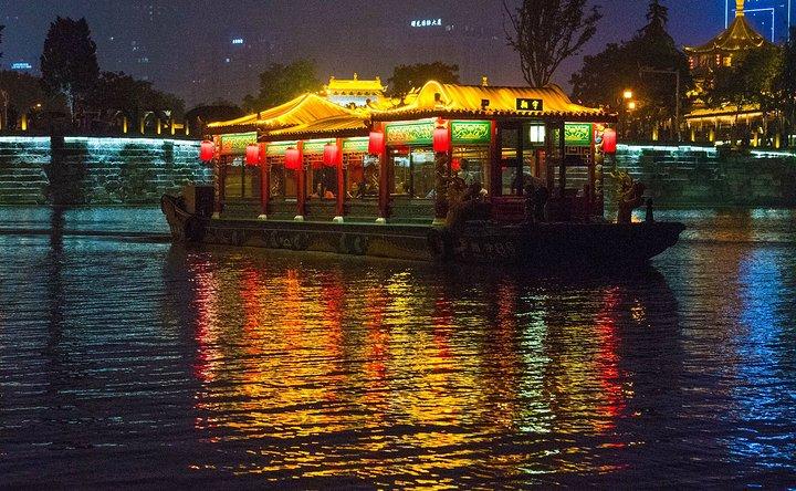 夜游京杭大运河淮安段