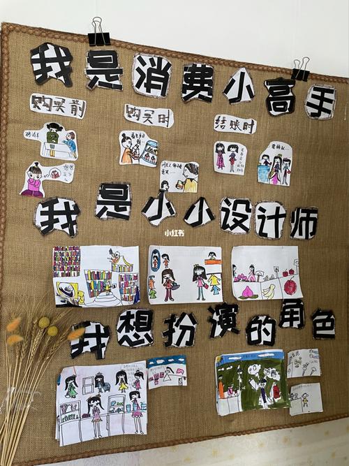 大班《买卖小高手》主题墙_教育_教育_学前教育