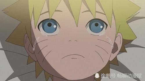 鸣人每次看到别人家的孩子都有爸妈准备饭菜的时候,自己总是会失落的