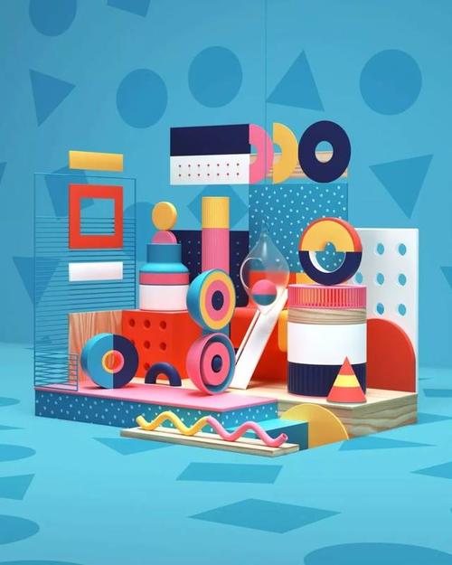 总结:孟菲斯设计的三个特点