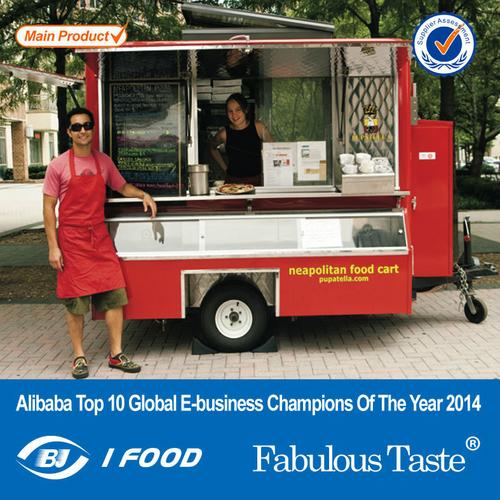 mobile food trailer food cart cooking trailer