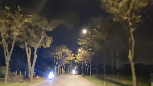 金山这条路一半黑暗一半光明已数年官方回应