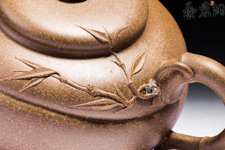 东方雅器合作紫砂艺人贾益芳 佛肚竹>紫砂壶详情_泥料: 青段泥_容量