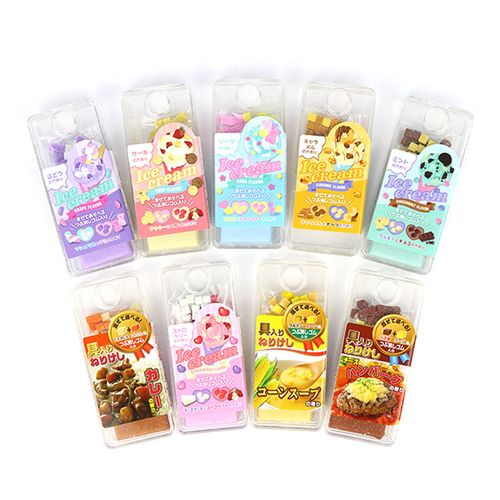 日本进口橡皮擦sakamoto创意造型可塑绘图橡皮橡皮泥可爱学生玩具