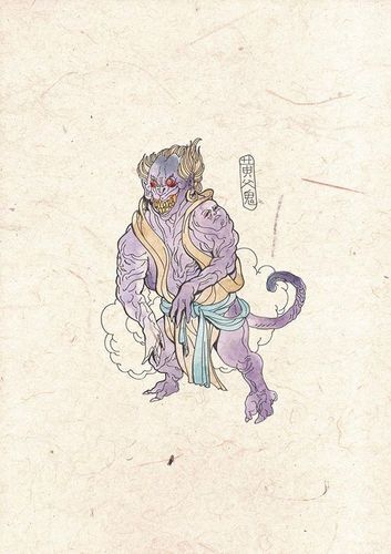 魑魅魍魉——中国百鬼图_文化频道_凤凰网