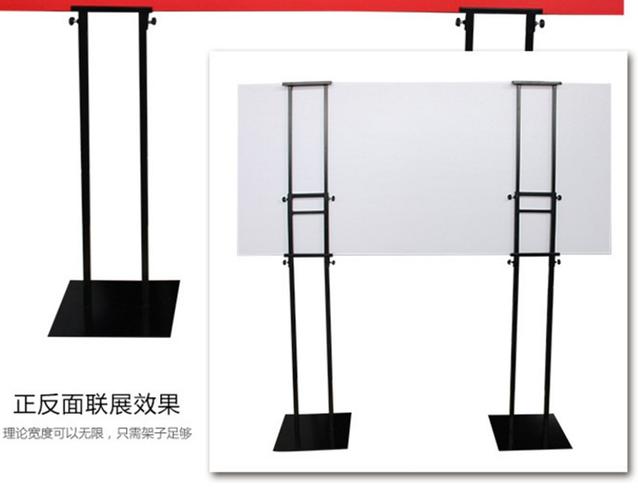 [甜甜生活馆丶] 展示架立式 kd 板海报展架落地双面广告架子 kt 门型