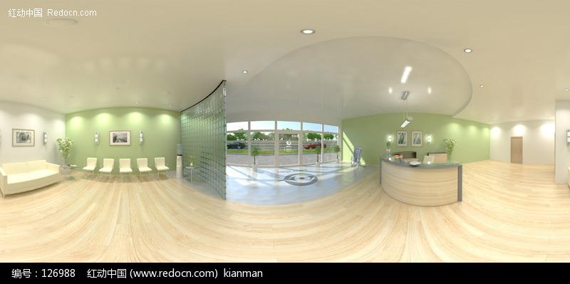 室内全景贴图 别墅内部