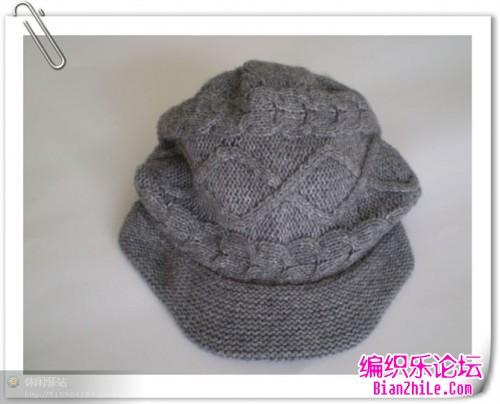 几款漂亮的女士毛线帽子的织法