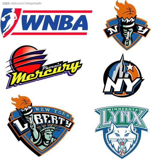 美国篮球wnbalogo设计图__其他图标_标志图标_设计图库_昵图网nipic.