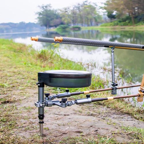 空钩悟道便携式支架地插鱼竿炮台