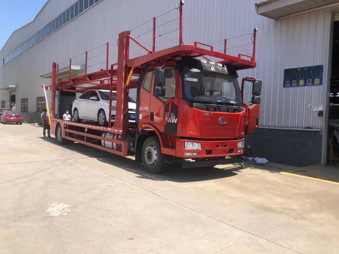 长春解放五位板轿运车 随州5位板轿运车 一拖五轿运车 图片