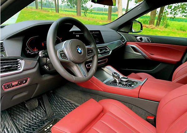 平行进口21款宝马x6国六现车价格|宝马x6|新车|内饰