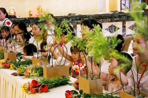 金沙社区母亲节亲子花艺diy活动,诚邀您的参与!