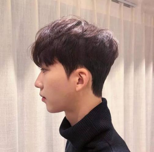 对于头顶过尖,发亮稀少,头发比较容易贴头皮的男生来说,气垫烫完全