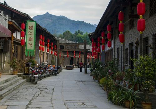 青木川古镇旅游景点攻略图