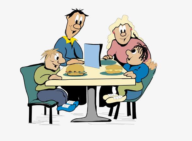 关键词 : 家人,吃饭,汉堡,桌子,矢量素材,家人吃饭
