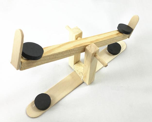 科学小制作 磁力跷跷板 diy小制作 磁力的利用 科学实验儿童实验