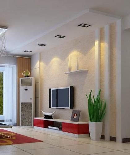 110款现代客厅电视背景墙效果图2015壁纸高清背景图任你挑选图