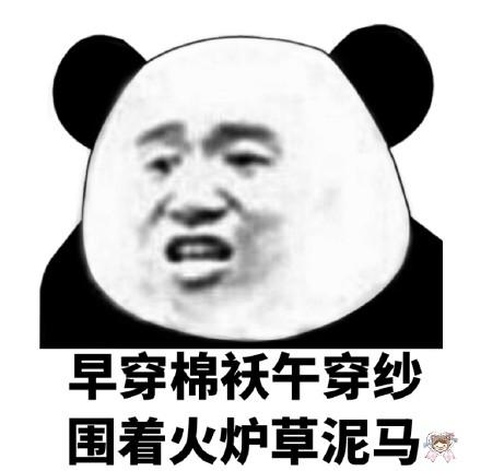 斗图,还是推荐熊猫头表情包