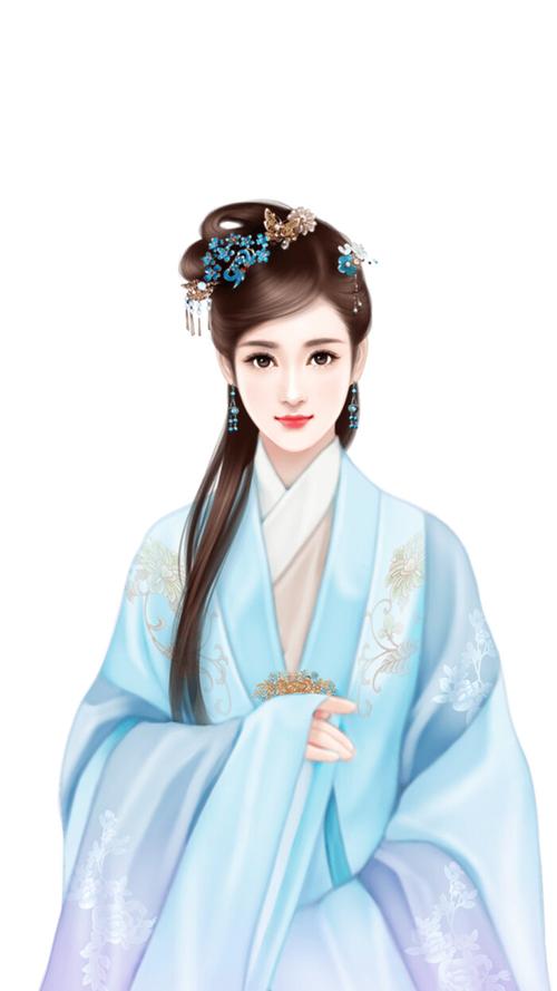 橙光立绘手绘插画古风美图美人美女
