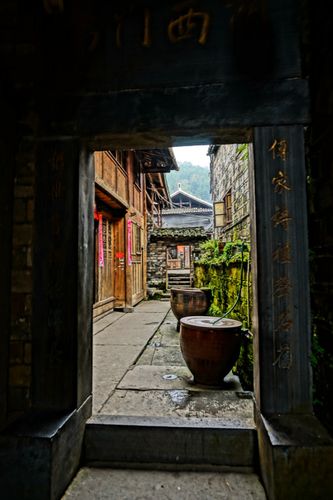 高椅古村游记