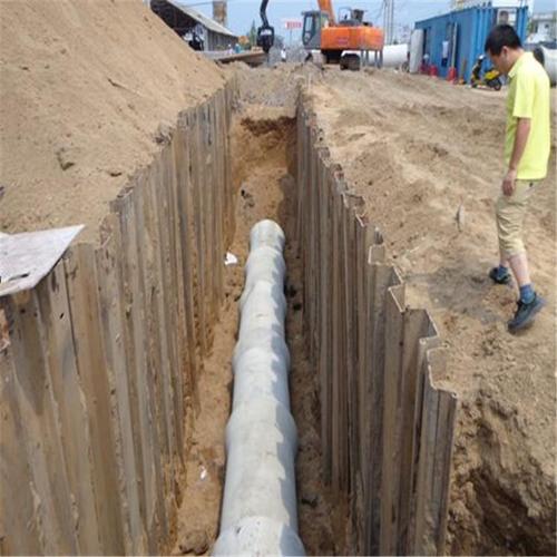 批发-拉森钢板桩-冷弯钢板桩6m9m12m15m-庆峰