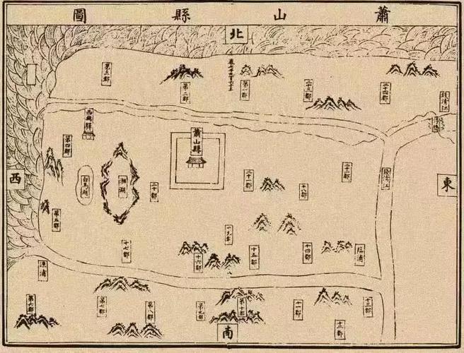 当年的萧山原来是这样 还有一卷"清明上河图"