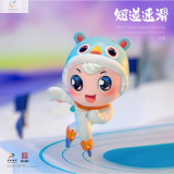 墩冰娃雪娃盲盒墩冰雪官方卡通形象公仔墩冰摆件融融手办周边礼物2月