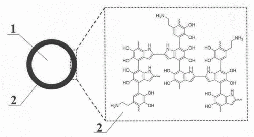 cn104098156a_聚多巴胺复合磁性微纳米颗粒在含油污水处理中的用途