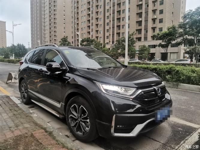 郑好遇见你2021款东风本田crv混动20两驱净驰版彩晶黑
