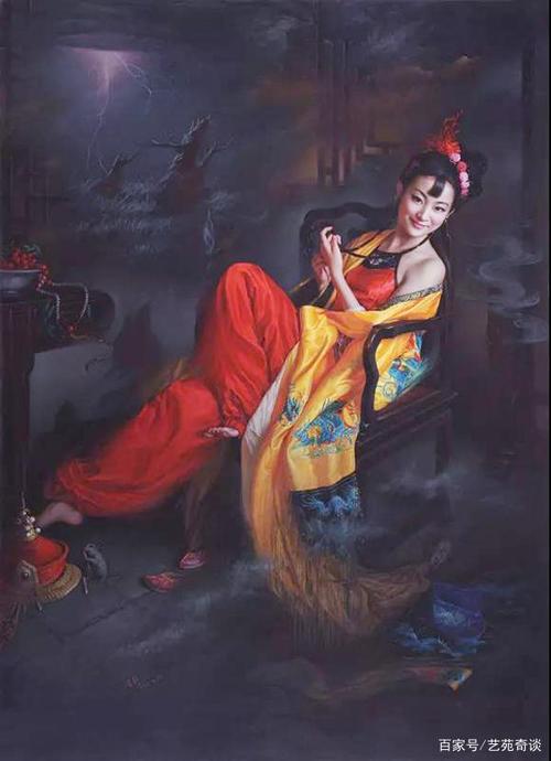 她画女鬼妖怪,网友不怕反而喜欢:这鬼怪真美