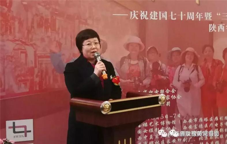 人民摄影报副总编辑贾晓霞致辞陕西省文化产业协会会长,丝绸之路国际