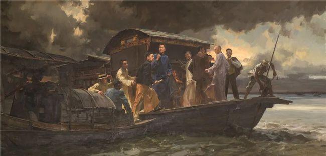 现场颂扬红船精神绘就时代华章红船颂庆祝中国共产党成立100周年全国