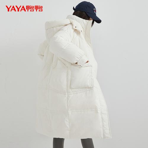 商城"鸭鸭官方旗舰店",所属主分类"女装/女士精品",子分类"羽绒服",领