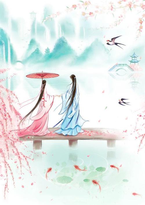 平面 『泡沫』古风有人