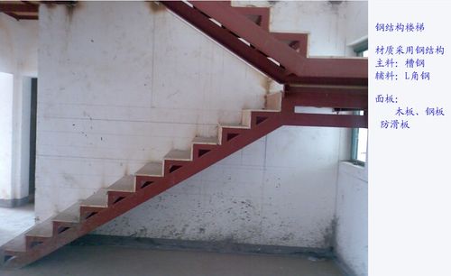 钢结构阁楼 平房加二层 工字钢阳光房 槽钢 工字钢楼梯 阳台跃层