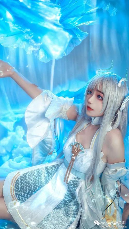 cos王者荣耀西施游龙清影cos正片岑伊