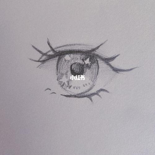 眼睛简笔画#简笔画_简笔画_文化_绘画
