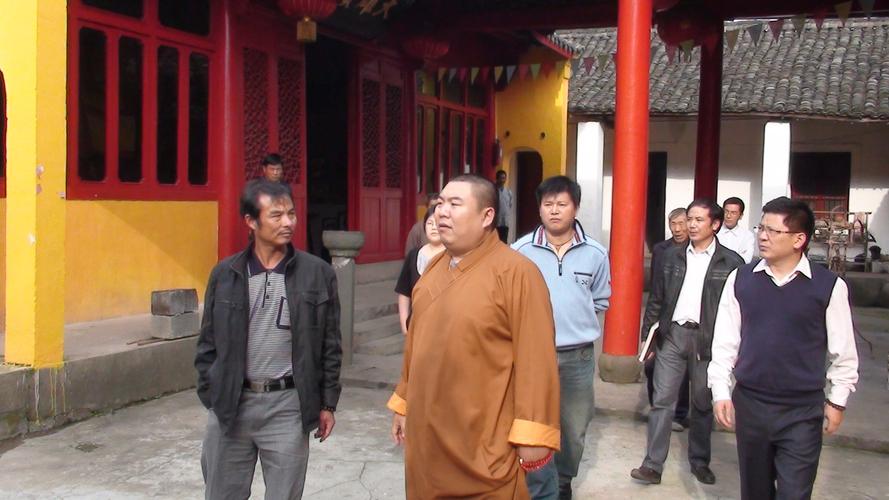 寂然法师亲临指导天竺寺建设和发展