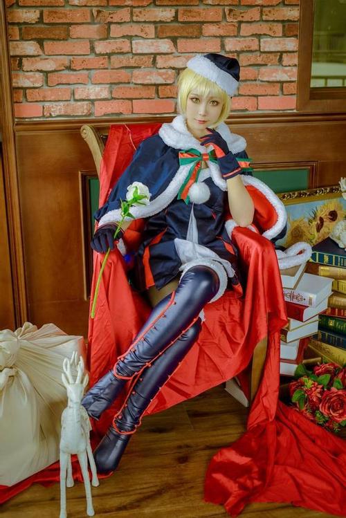 「fate/grandorder」骑阶黑呆cos,这样的圣诞老人你喜欢么?
