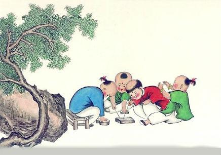 儿童国画图片